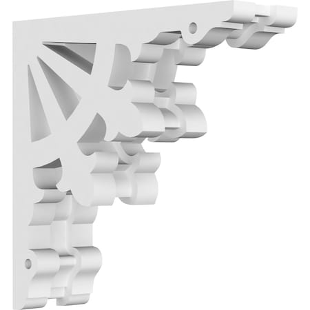 Ekena Millwork Riley Architectural Grade PVC Corbel, 1 7/8"W X 6"D X 6"H CORP01X06X06RL